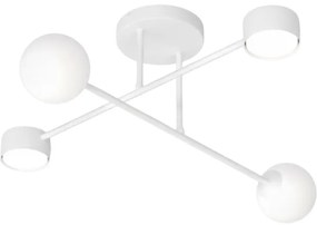 Prisadený luster HOLON 2xG9/8W/230V + 2xGX53/12W biela