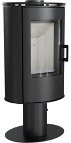 Kratki AB S N DR - Krbové oceľové kachle 8kW 150mm