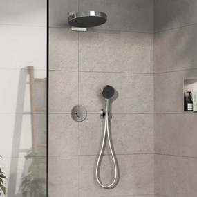 Hansgrohe ShowerSelect Comfort S, termostat pod omietku pre 2 spotrebiče s EN1717, chrómová,  HAN-15556000