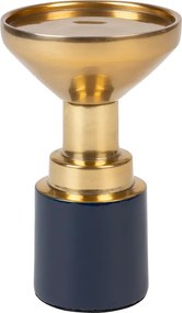 Zuiver Glam farebné svietniky - Modrá, 14 cm