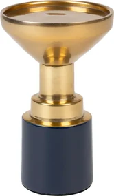 Zuiver Glam farebné svietniky - Modrá, 14 cm