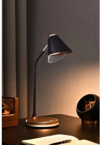 Immax 08972L - LED Stmievateľná stolná lampa FINCH LED/9W/12/230V šedá/chróm