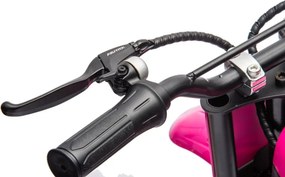 LEAN CARS Nabíjací Crossbike A9901 Pink 36V