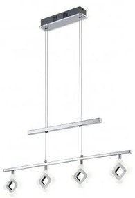 Trio - LED Luster na lanku PARADOX 4xLED/4,3W/230V