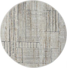 My Flair, Kusový koberec My Love CA60014 creme kruh, 120x120 (priemer) kruh, béžová, chodba / predsieň