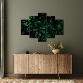 Obraz - Tropické papradie (150x105 cm)