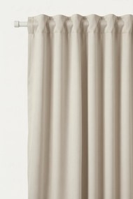 Záves na riasiacu pásku VIVA taupe Rozmer: 140x270 cm