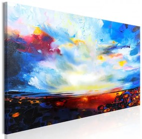 Artgeist Obraz - Colourful Sky (1 Part) Narrow Veľkosť: 135x45, Verzia: Premium Print