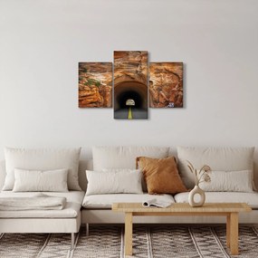 Obraz - tunel v skale (90x60 cm)
