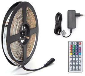 Aigostar - LED RGB Stmievateľný vonkajší pásik 5m LED/24W/12/230V IP65 + DO