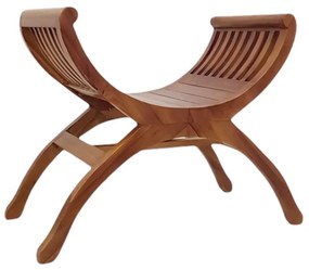 Židle Kartini s dřevěným sedákem Čokoládová