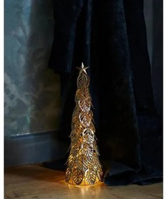 LED svetlo na stromček, zlaté, 43 cm