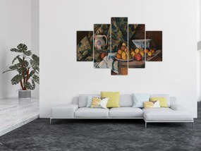 Obraz - Paul Cézanne, Still Life with Apples and Peaches, reprodukcia (150x105 cm)