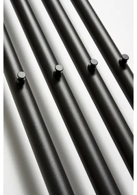 P.M.H. R2B - Kúpeľňový rebríkový radiátor ROSENDAL 350W 150 cm čierny