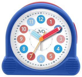 Detský analógový budík JVD SRP160.4, plynulý chod, 11 cm