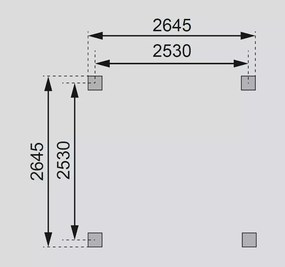 Záhradný altánok BERGEN 1 Lanitplast