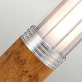 Elstead HORNSEA-B-SS - Vonkajšia lampa HORNSEA 1xE27/40W/230V IP55