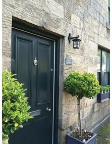 Elstead - Vonkajšie nástenné svietidlo HEREFORD 1xE27/100W/230V IP43