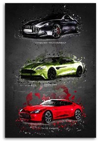 Gario Obraz na plátne Aston Martin - Gab Fernando Rozmery: 70 x 100 cm