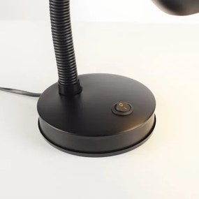 JUST LIGHT. 11080-18 - Flexibilná stolná lampa FLEXI 1xE27/25W/230V čierna