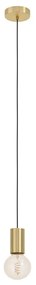 Eglo 900799 - Luster na lanku POZUETA 1xE27/40W/230V zlatá