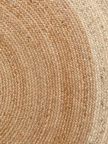 Hanse Home, Kusový koberec Jutta 106226 Natur Gold/Ivory kruh, 160x160 (priemer) kruh, béžová, chodba / predsieň