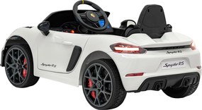 Ramiz Detské autíčko Porsche Spyder RS 718 MP4, biele