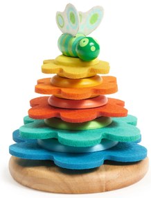 Stohovacia kvetina s motýlikom