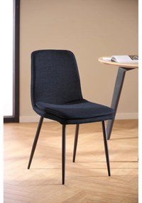 Tmavomodrá jedálenská stolička Becca – Actona