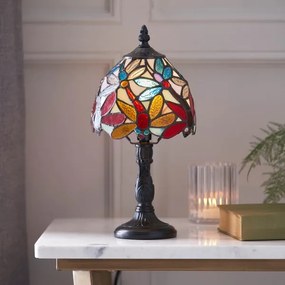 Endon 64246 - Stolová lampa Tiffany LORETTE 1xE14/40W/230V pr. 15 cm