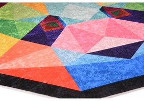 Prateľný detský koberec ø100 cm Rainbow Panda – Vitaus