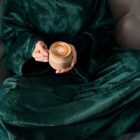 Deka SCALES s rukávmi, zelená 898407