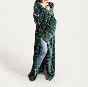 Deka MANTA s rukávmi, zelená 758096