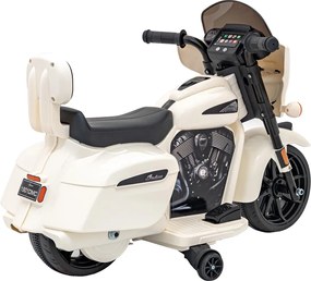Ramiz Detská motorka Chopper INDIAN biela