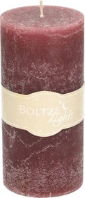 Sviečka Lea 15cm claret