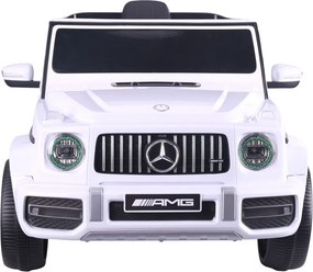 LEAN CARS Elektrické autíčko Mercedes G63 S306-1 biele