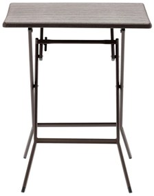 Skladací cateringový stôl PEGGY 61,5 cm hnedý