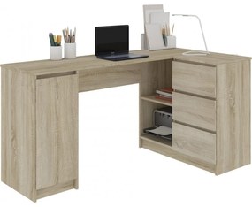 Počítačový stôl B-20 pravý dub sonoma