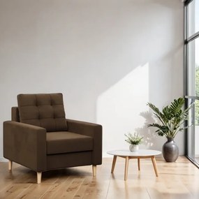 Kreslo BLANK Comfort hnedé