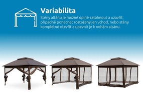 Marimex | Záhradný altánok Marimex Vista 3x3 m | 10970572