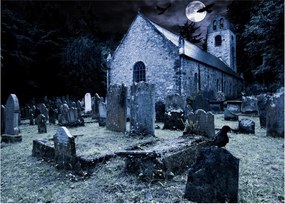 Obraz - Temná noc (70x50 cm)