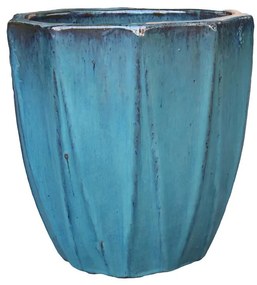 Kvetináč OP19-162 29x29x29 tyrkysová