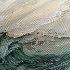 Obraz - 3D abstrakcie mora (120x50 cm)