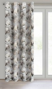 ZATEMŇOVACÍ ZÁVES NA KRÚŽKOCH LARI 140X250 CM VZOROVANÁ