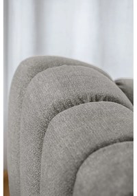 Svetlosivá rohová pohovka (ľavý roh/do tvaru "U") Shell – Miuform