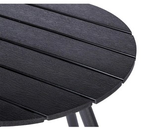 Sivý záhradný stôl Bonami Essentials Lounge, ø 51 cm