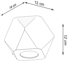 Nástenné svietidlo Woody, 1x drevené tienidlo