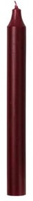 Broste Sviečka guľatá krátka 2,1 cm - vínová