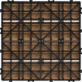 WPC dlaždica LEGI BASE 30 x 30 cm, teak