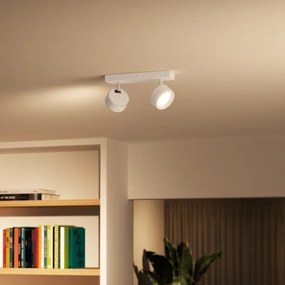 Philips - LED Bodové svietidlo BRACIA 2xLED/5,5W/230V biela